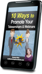 10WaysToPromoteYourTeleseminars